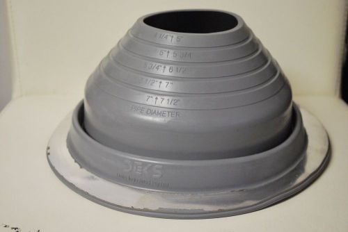 Dektite #5 epdm pipe flashing 4&#034; to 7&#034; for sale