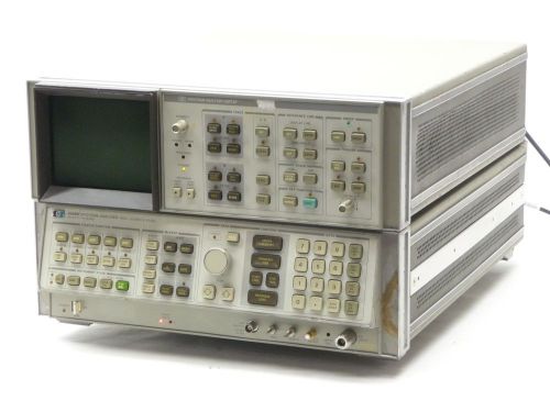 HP AGILENT 8566B SPECTRUM ANALYZER 100HZ-2.5GHZ/2-22GHZ +DISPLAY w/OPT H04 PARTS