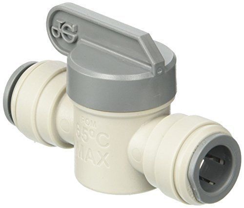 John Guest PISV0416S Straight Acetal Valve (Pack of 10)