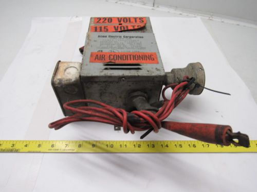 Acme T-53010-A Electric Transformer 1KVA 240 X 480 Primary 120/240 Secondary