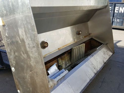 8&#039; hood class 1 exhaust w/ make up air restaurant for sale