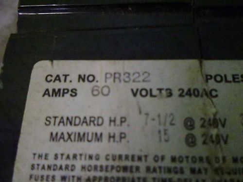 PR322 BREAKER *USED*