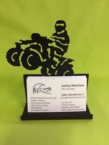 4-Wheeler Desktop Business Card Holder