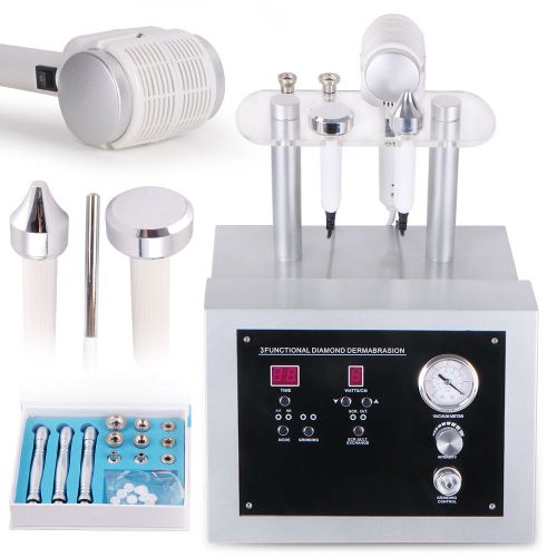 3in1 dermabrasion ultrasound ultrasonic hot cold hammer skin rejuvenation machin for sale