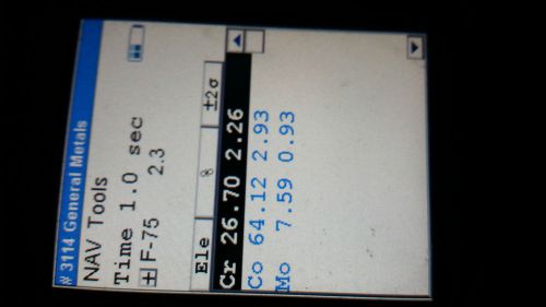 XRF METAL ANALYSIS TESTING THERMO NITON XL2 XRF ANALYZER SERVICE ONLY