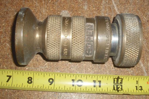 Vintage Allen Co. Brass Water Fire Fighter Nozzle  7171 FM- 592-59 SM