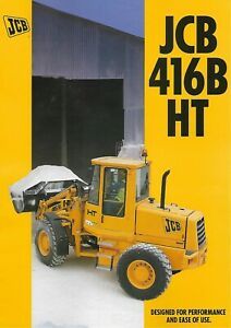 Equipment Brochure - JCB - 416B HT - Wheel Loader - 1997 (E6747)