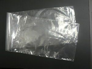 200pcs 4 X 16 Clear Open End Poly Bag