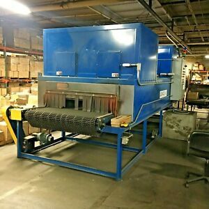 LEWCO Electric Conveyor-Belt Process Oven, 500° F Max., 480VAC, 3-Phase