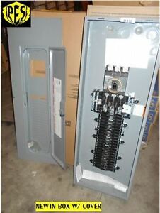 NIB SQUARE D QO342MQ225  3 PHASE 225 AMP MAIN BREAKER WITH FLUSH COVER ONLY