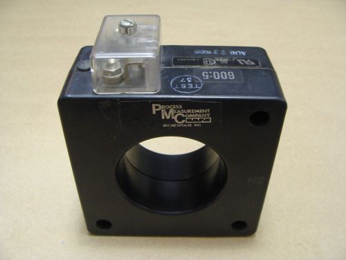 PROCESS MEASUREMENT CO CAT 180 SHT-601 5A OUTPUT CURRENT TRANSFORMER 600:5A 600V