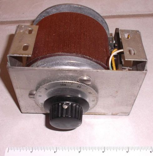 Ohmite Variable Transformer, Variac, 120 V, 4.75 A max output current.