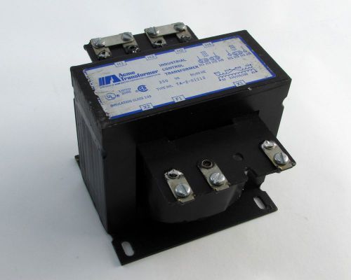 Acme ta-2-81213 industrial control transformer - 250v, 50/60hz for sale