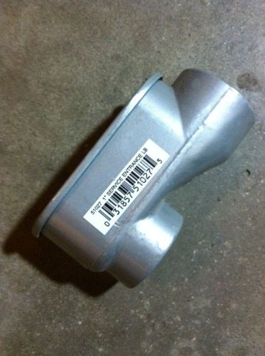 E30640 1&#034; Service Entrance LB Conduit Body With Cover SLB 51027 5.3 Cu In Unused