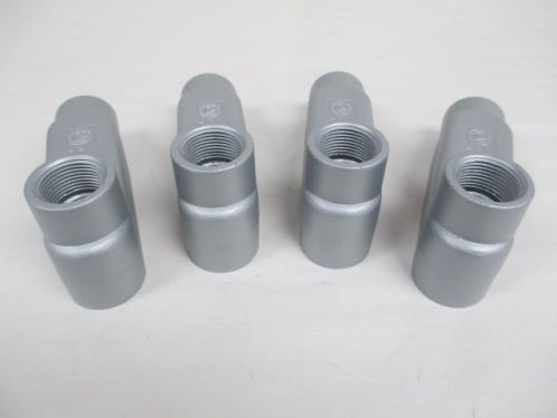 LOT 4 NEW APPLETON FORM 85 1IN UNILET ALUMINUM CONDUIT OUTLET BODY D215624