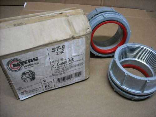 New 3&#034; myers hub st-8 basic conduit hub for sale