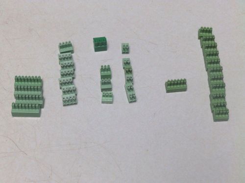 33pc Plug Pluggable Terminal Block 2P 3P 4P 6P 8P RIACON EC381V PTB350 15EDGK