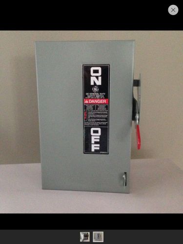 GE SINGLE PHASE SAFETY SWITCH