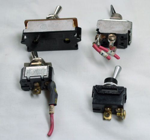 4 toggle switches  3/4 hp 250 v for sale