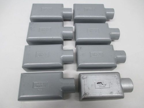 LOT 8 NEW KILLARK FS-3 ELECTRICAL ENCLOSURE ALUMINUM SINGLE GANG 1IN NPT D301390