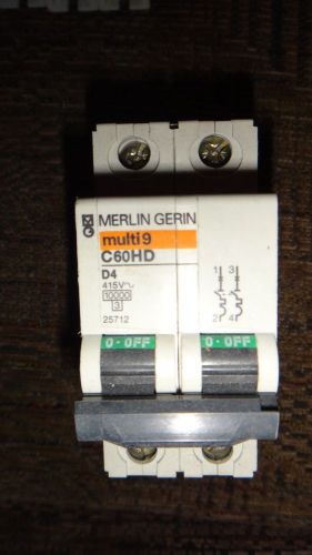 Merlin Gerin C60HD 25712 Circuit Breaker
