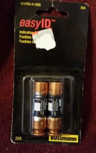 Bussmann frn-r-20id dual-element time-delay fuse 20a (2pk) for sale