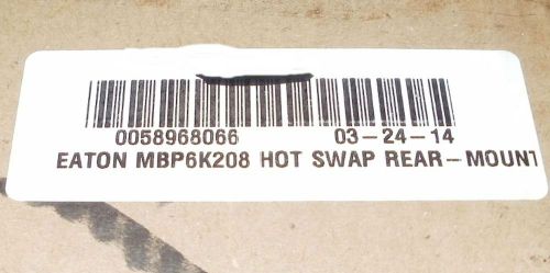 Eaton MBP6K208 Hot Swap rear-mount 3U, 208V maintenance bypass