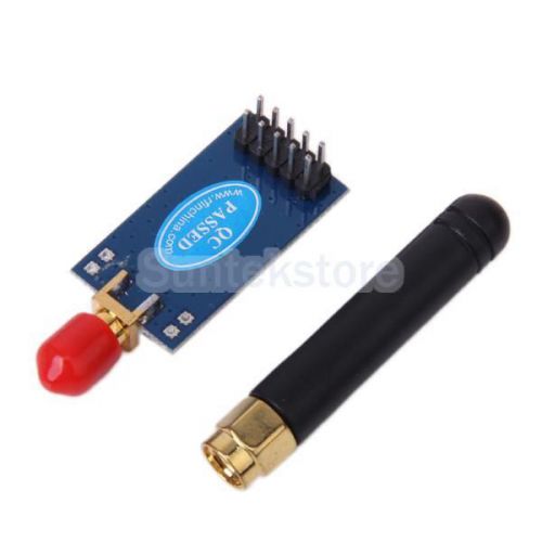 Wireless transceiver module cc1101 433mhz technical grade w/ external antenna for sale