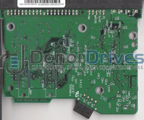 WD1200BB-00GUA0, 2061-001266-200 AG, WD IDE 3.5 PCB + Service