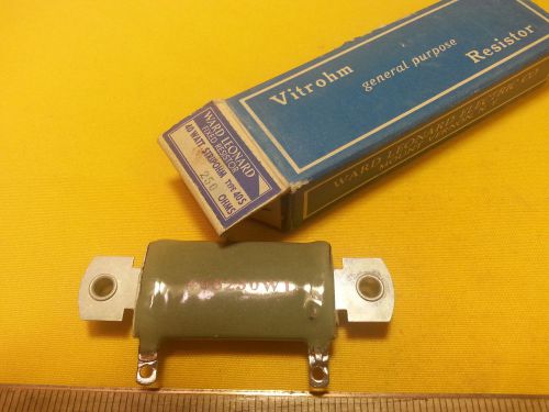 Ward leonard vitrohm fixed resistor 40 watt 250 ohm stripohm  wire-wound for sale