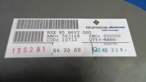 150-pcs telefunken semiconductor bzx85b6v2 geg 85b6v2 bzx85b6v2geg for sale