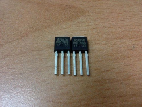 IRFUC20 IR MOSFET N-CH 600V 2A I-PAK Q&#039;TY:2PCS/LOT