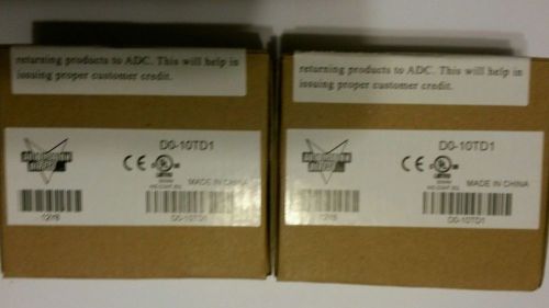 Automationdirect d0-10td1  10pt 12-24vdc sink output cards lot of 2 for sale