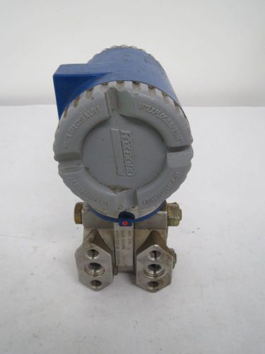 FOXBORO IDP10-T22A21C-M1 HART 0-2.05IN-H2O PRESSURE TRANSMITTER B400152