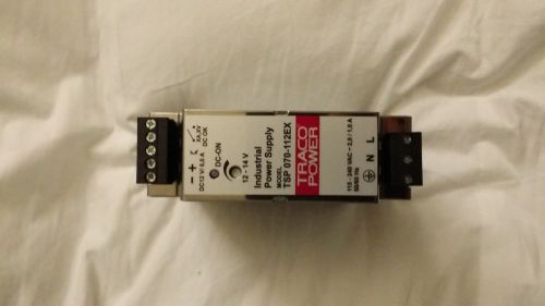 TRACOPOWER DIN RAIL PSU, 12VDC, 6A, 72W&#034; TSP 070-112 EX