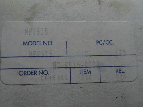 (X5-25) 1 NIB ELECTRIC COUNTERS &amp; CONTROLS MFV915 RELAY