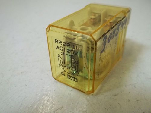 LOT OF 2 IDEC RR2P-U 120V RELAY *USED*