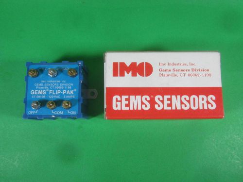 Gems Flip-Pak Safety Relay -- 28196 -- New