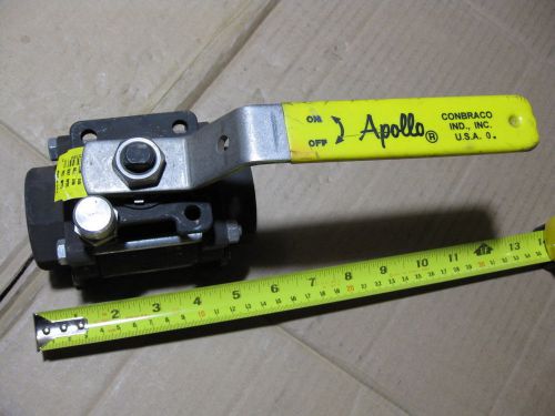 Apollo conbraco 1-1/2” npt 83r-107-27 full port ball valve 1000 psi cwp wcb for sale