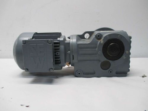 NEW SEW EURODRIVE KAF37 DT71D4/TF 0.37KW 460V 29.96:1 56RPM GEAR MOTOR D408506