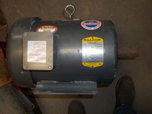 Baldor 7 1/2 hp motor 3710T