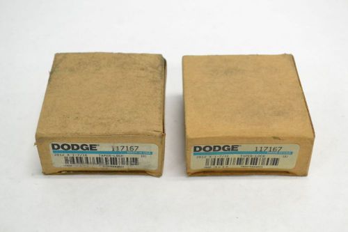 LOT 2 NEW DODGE 117167 TAPER-LOCK 2012 X 1-7/16 IN TAPER BUSHING B258917