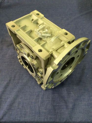 Worm Gear Reducer, 100:1 56C Face, Groschopp 974-75-9921, 075 Size, NMRV075