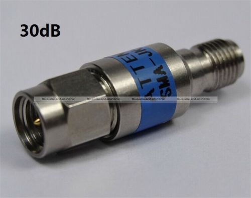 SMA male to SMA female Coaxial Attenuator 2W DC 6.0GHz 30dB S7 New