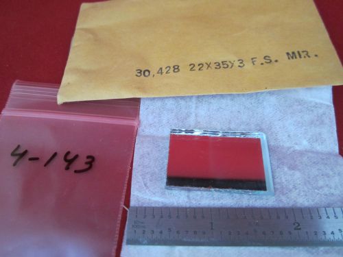 optical mirror 22x35x3 mm LASER OPTICS #4-143 BIN #4