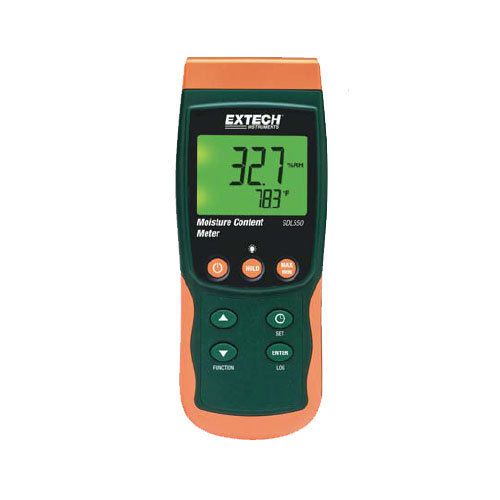 Extech SDL550 Moisture Content Meter Datalogger w/SD card &amp; probe