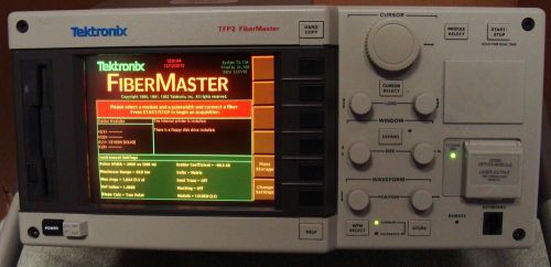 Tektronix tfp2 fibermaster w/ opts &amp; 1310nm sm module!  tested &amp; works ! for sale