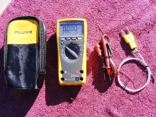 FLUKE 179 *EXCELLENT!* TRUE RMS MULTIMETER!  EVEN MEASURES TEMPERATURE!