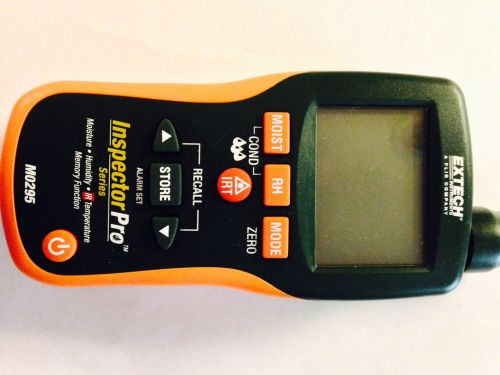 Extech MO295: Pinless Moisture Psychrometer + IR Thermometer