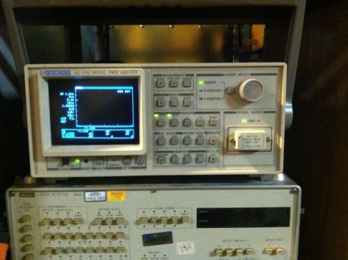 ANDO AQ-7130 Optical Fiber Analyzer w/ AQ-7133 Single-Mode Fiber Unit